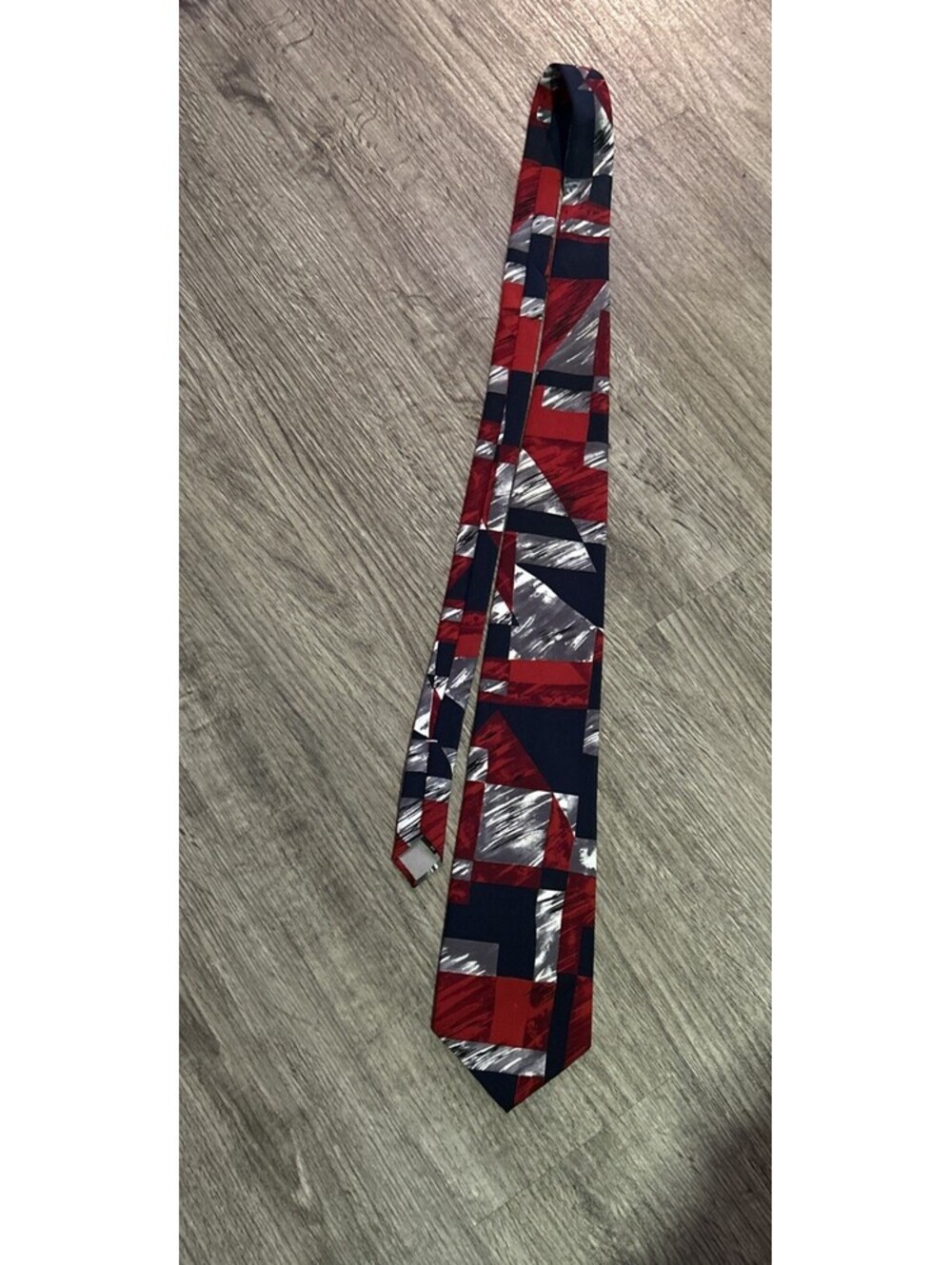 Ketch Men's Tie Abstract Necktie